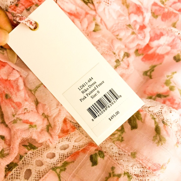 ✅SOLD✅NWT LoveShackFancy Niko Dress - Picture 7 of 8